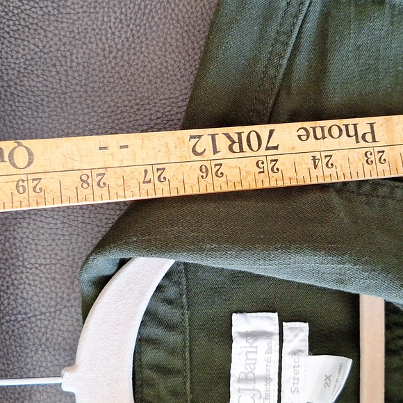 🌳 CJ Banks utility vest. 2X. Hunter green. - Picture 6 of 10